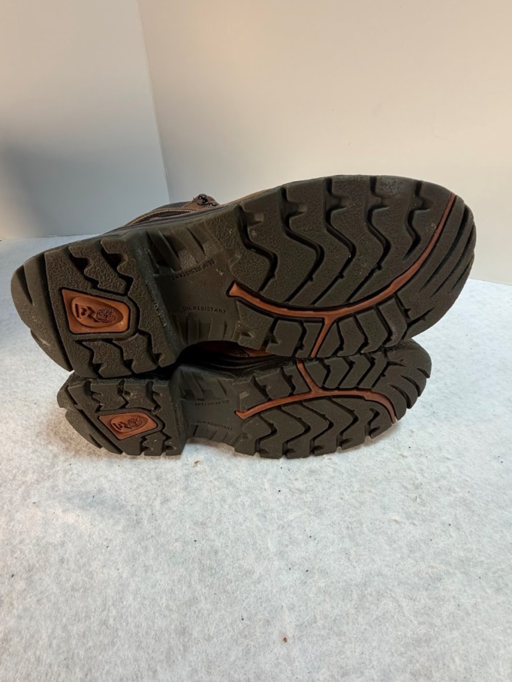 Timberland PRO PowerFit Comp Toe EH Work Boots Women's 7 Brown Leather - Picture 6 of 9
